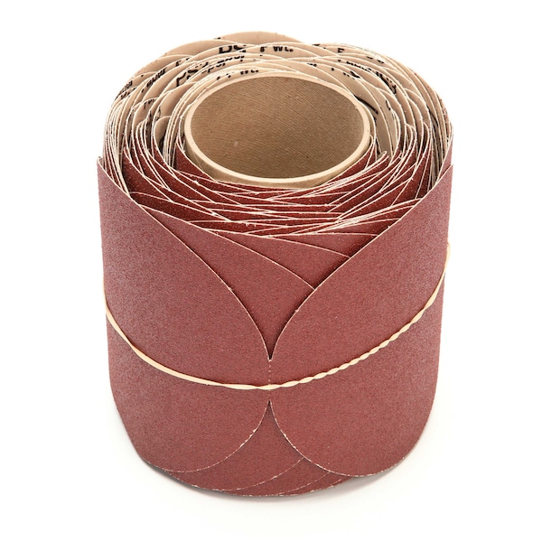 Paper Disc Roll, 5"x NH P120 F-weight