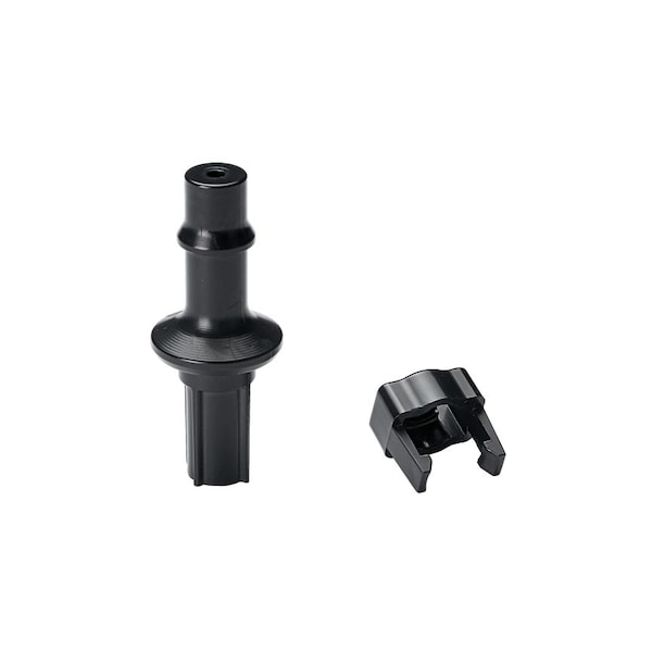 Single Nail Holder, 2" Nails, Black, PK25
