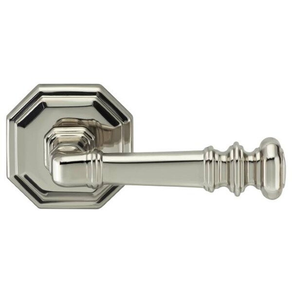 Priv 234BS T Strike 1-3/8" Door Bright Nickel 101 Lever and Rose