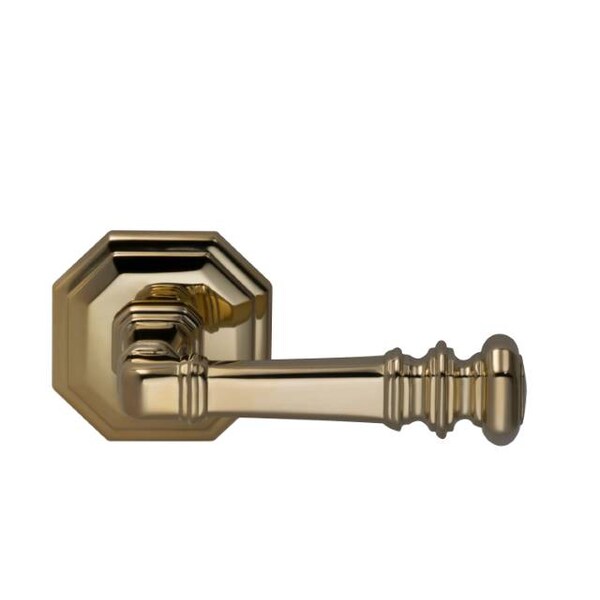 Rose Pass 238BS Full Lip 1-3/8" Door ULQ Bright Brass 101 LVR