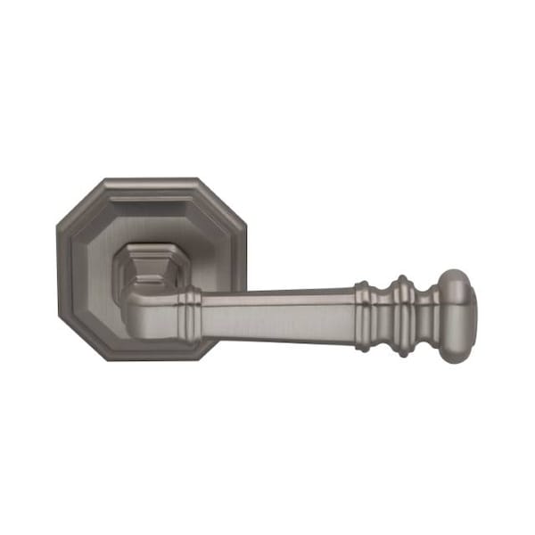 Priv 238BS Full Lip Strike 1-3/8" Door Satin Nickel 101 Lever and Rose