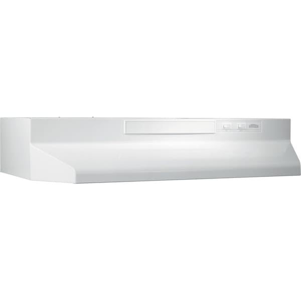 White-on-White Range Hood