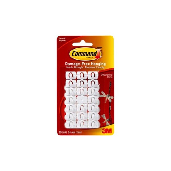Clear Decorating Clips, 17026CLR-, PK36