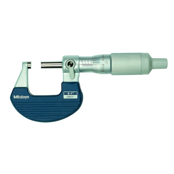 Micrometer, Outside, 0-1", 0.0001", Rt
