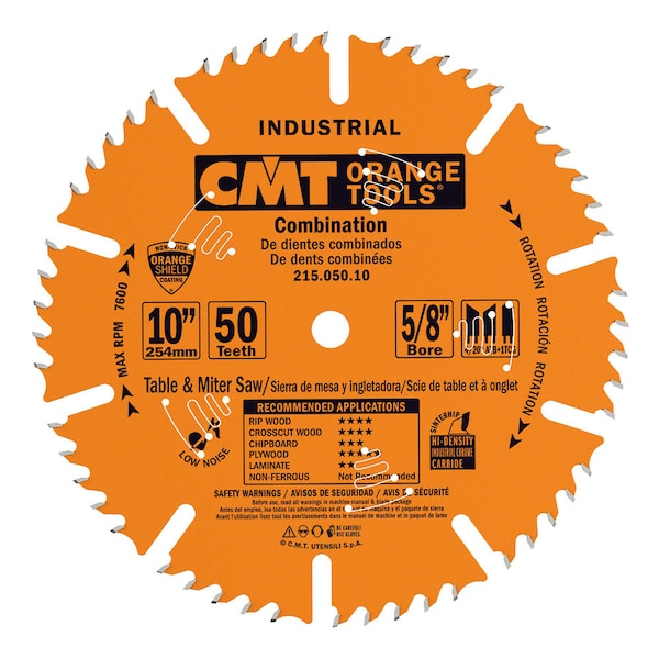 12", 60-Teeth Combination Blade