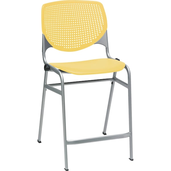 Counter Height Stool, Yellow