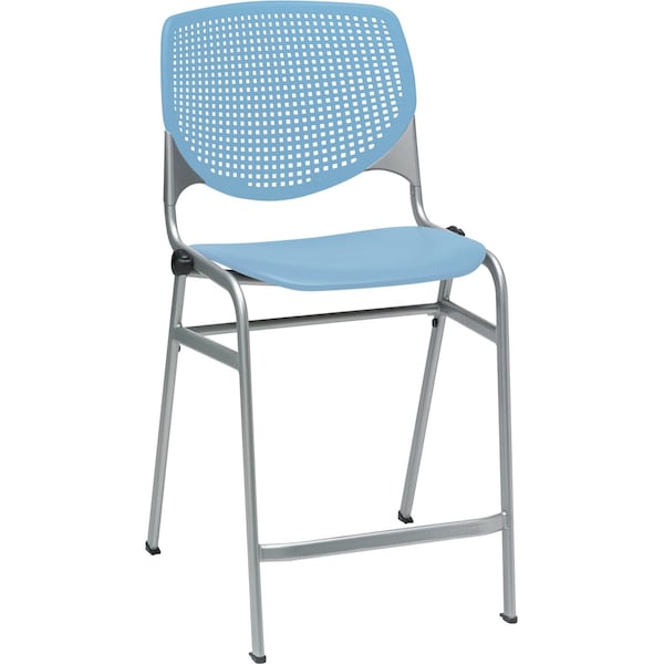 Counter Height Stool, Sky Blue