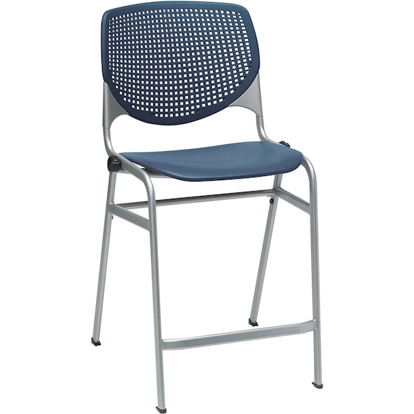 Counter Height Stool, Navy