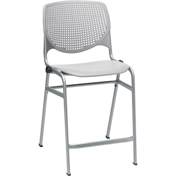 Counter Height Stool, Lt Grey