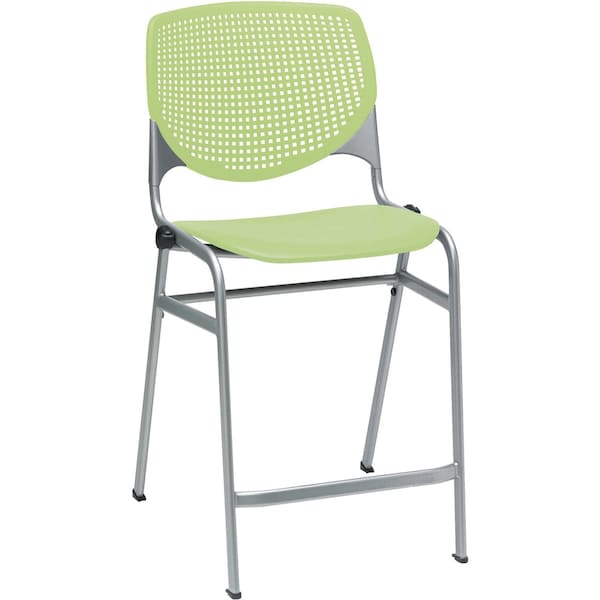 Counter Height Stool, Lime Gn