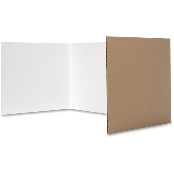 Study Carrel, 12X48, Wht, PK24