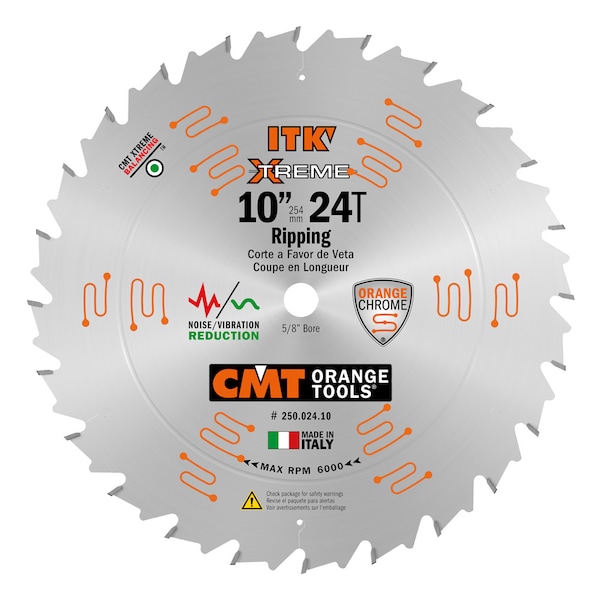 10" ITK Rip Circular Saw Blade