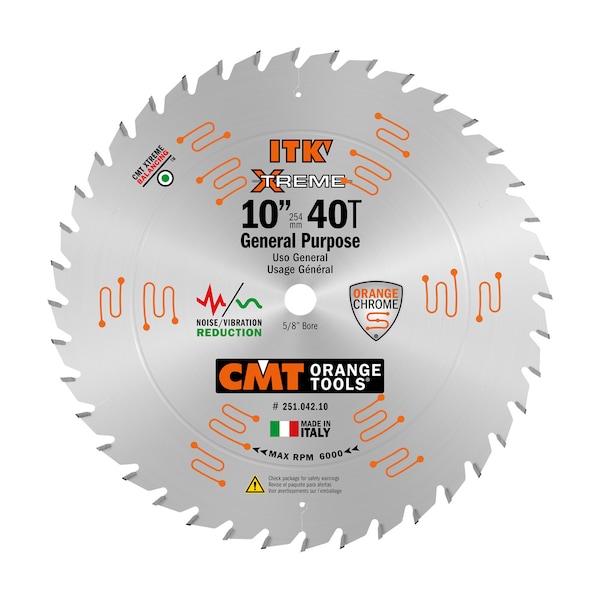 10" ITK General Purpose Saw Blade