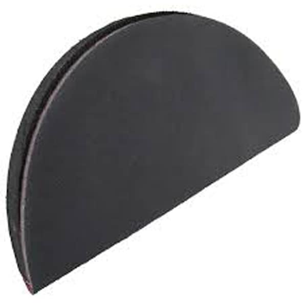 Half-Round, Hand Pad, 6", Grip Faced