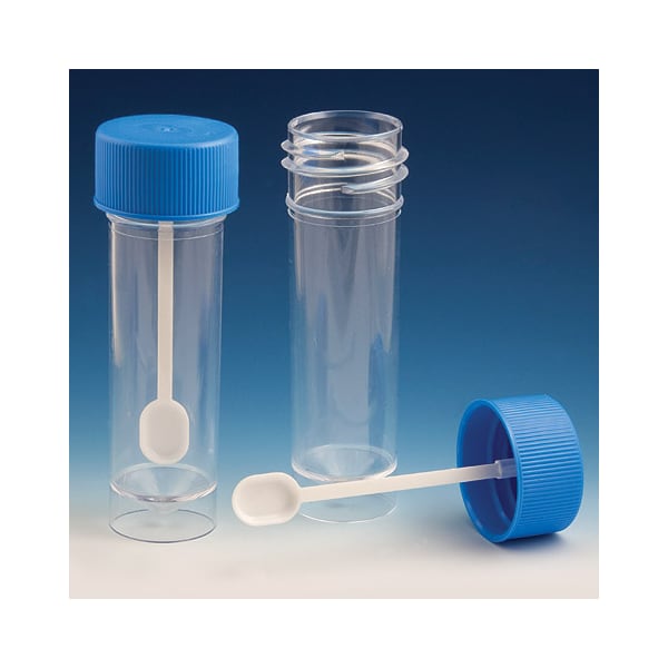 Fecal Container, 30mL, Ps, PK500