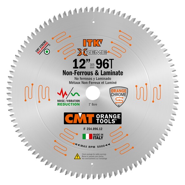 12" ITK Non-Ferrous/Melamne Saw Blade