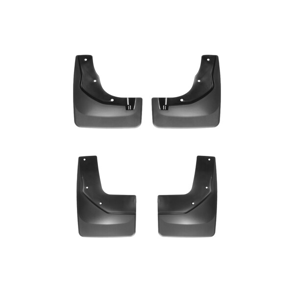 No Drill Mud Flaps, Black, 110040-120040