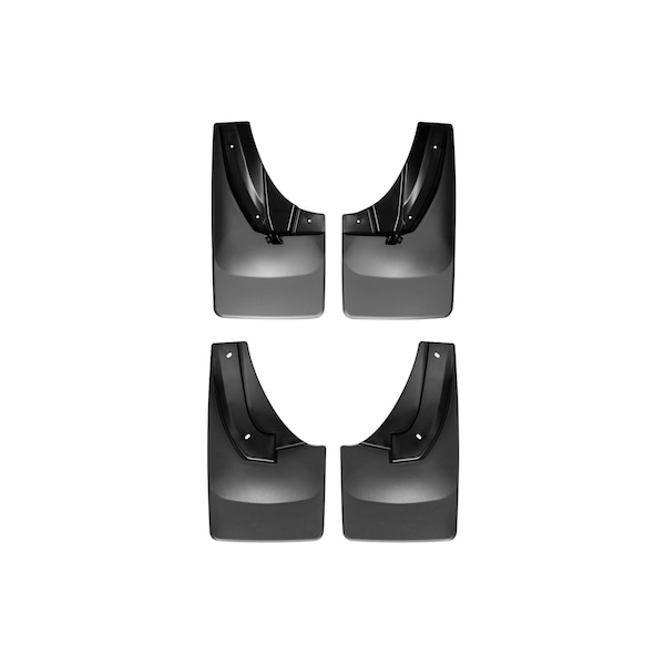 No Drill Mud Flaps, Black, 110045-120024