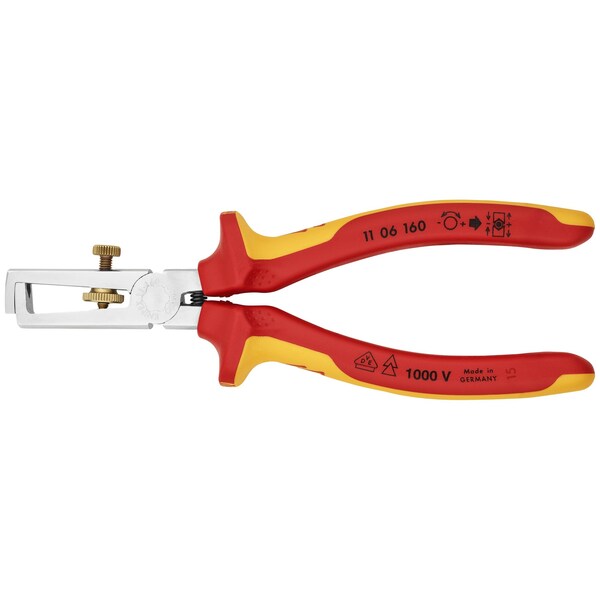 Wire Strippers, 6 1/4" End-Type