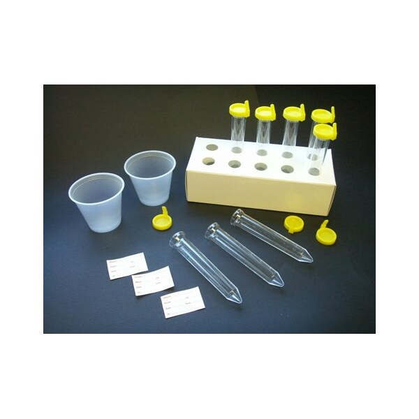 Uri-Pak, 12mL Tube, Yellow Cap, PK500