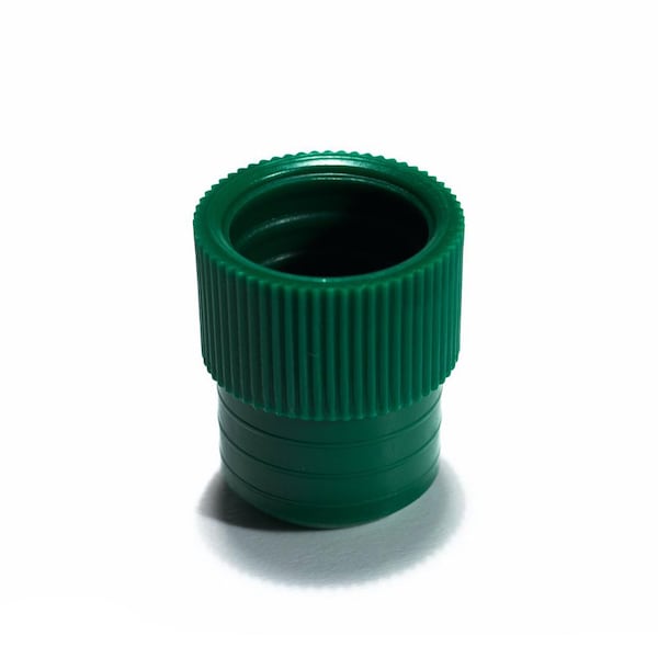 Plug Cap, 16mm, Green, PK1000