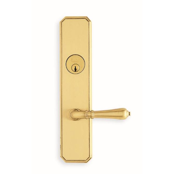 LH Storeroom 212BS Mort 752 LVR 11000 Plate Bright Brass