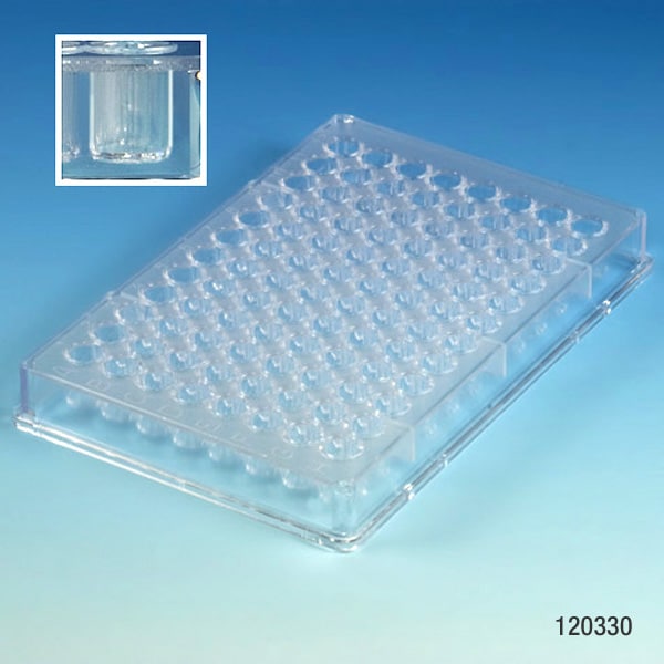 Microtest Plate, 96 Well, Ps, PK50