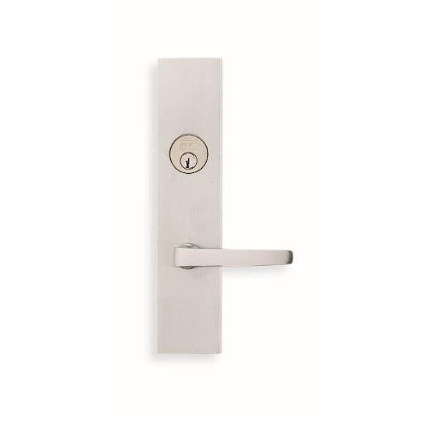 RH DBL CYL 234BS Mort Stainless 36 LVR 12000 Plate Satin Chrome