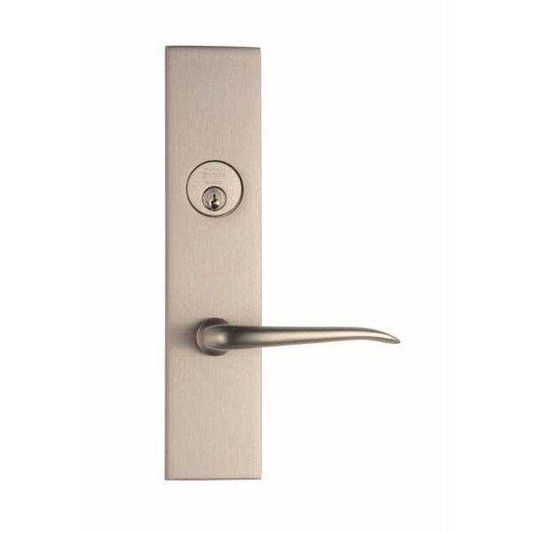 RH Storeroom 212BS Mort Stainless 42 LVR 12000 Plate Satin Nickel