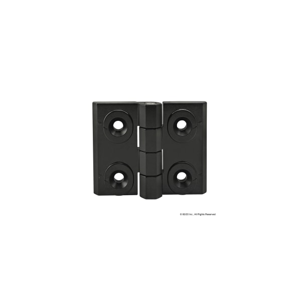 Adj Hinge, Vertical 4 Hole 15 / 40 Series