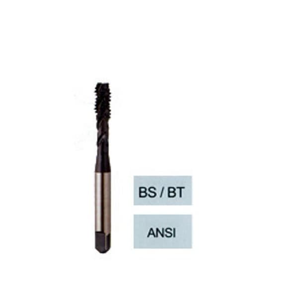 Bottoming Spiral Flute Tap, M8x1.25 2.72