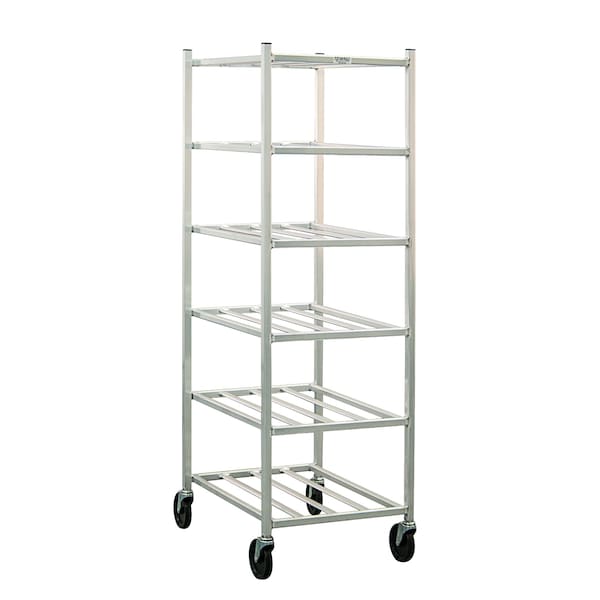 Rack, Mobile, 6-Shelf, Universal, Welded