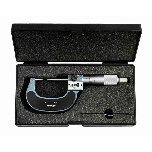 Micrometer, DC 0-1/.001"Point