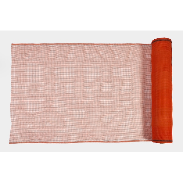 Flame Retardant Debris Netting, Orange, 48 Inch Height, 8 Inch Width
