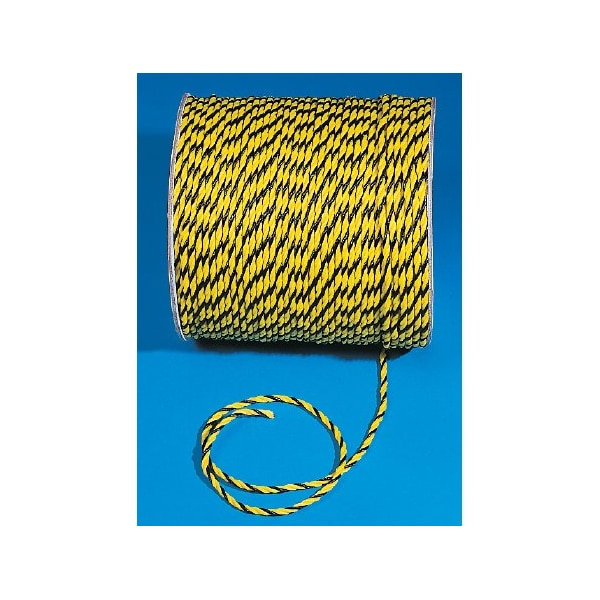1/4" X 1200' Yel/Blk Poly Rope