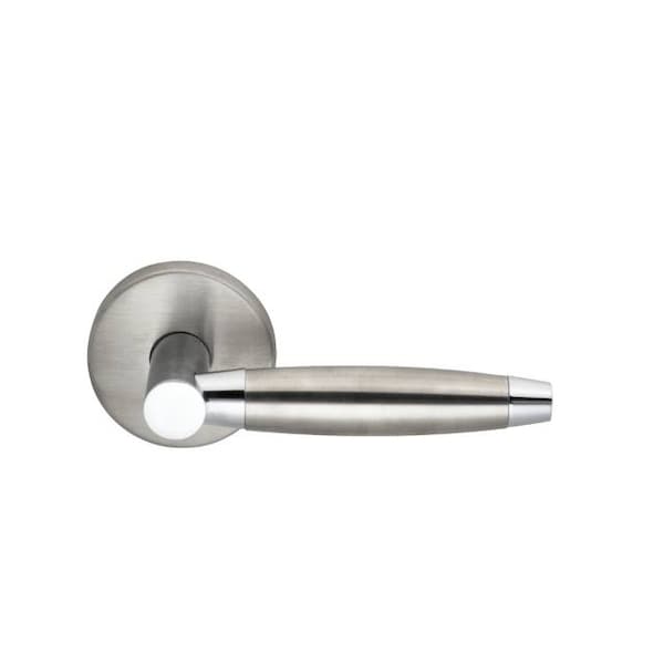 Stainless 15 Lever Pass 2-3/4" BS Full Lip 1-3/8" Door Satin SS