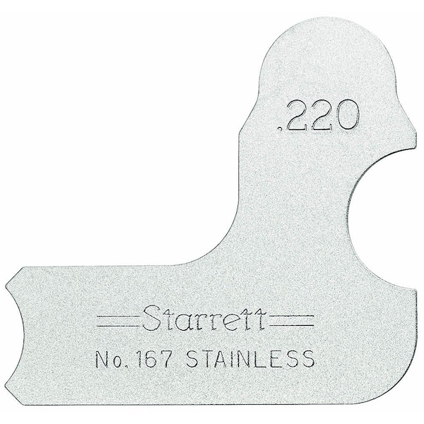 Radius Gage 240 Formerly Pt22976