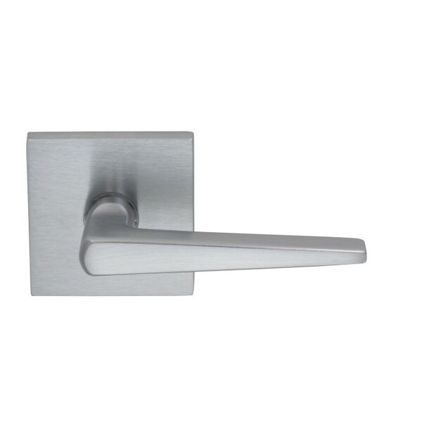Lever Square Rose Pass 2-3/8" BS T 1-3/4" Door Satin Chrome 171
