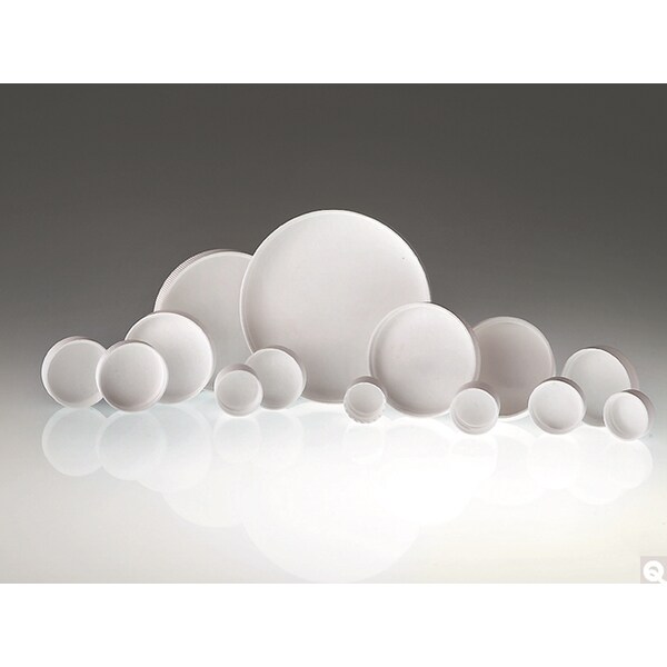 Qorpak 70-400 White Ribbed PP Unl, PK 144