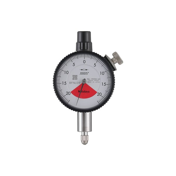 Dial indicators, 0.0005-0.04 in