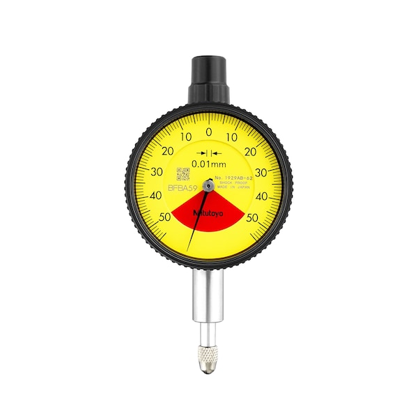 Dial indicators, 0.01-1 mm