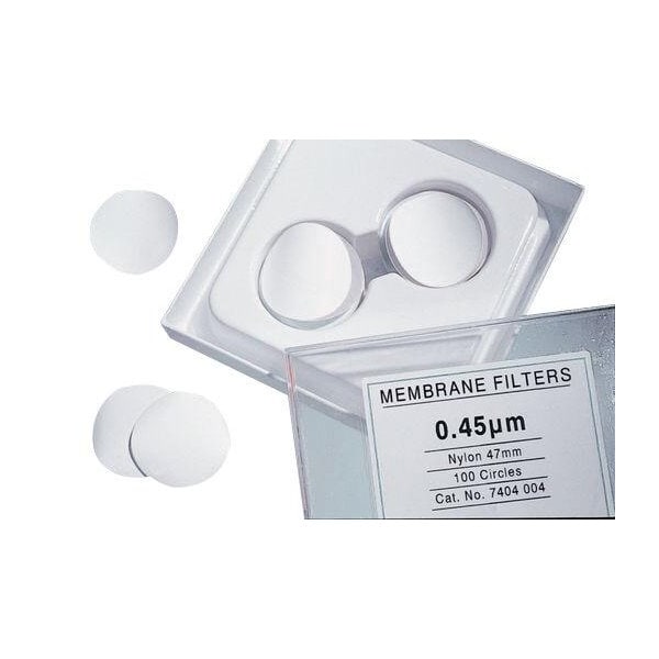 Nylon Membranes, Circles, Plain Wh, PK 50