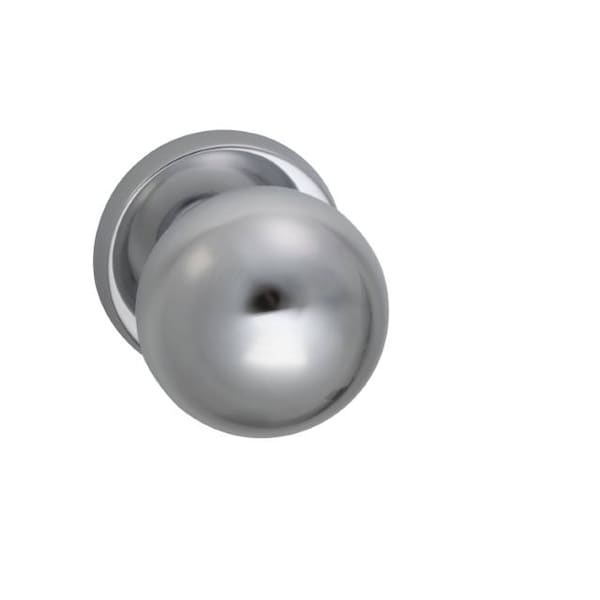 Knob Pass 2-3/8" BS Full Lip 1-3/4" Doors Bright Chrome 2-3/8" 198