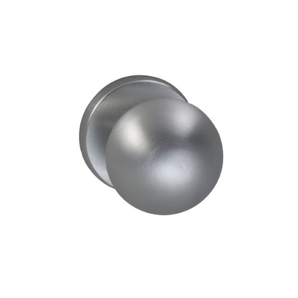 Knob Priv 2-3/8" BS Full Lip 1-3/8" Doors Satin Chrome 2-3/8" 198