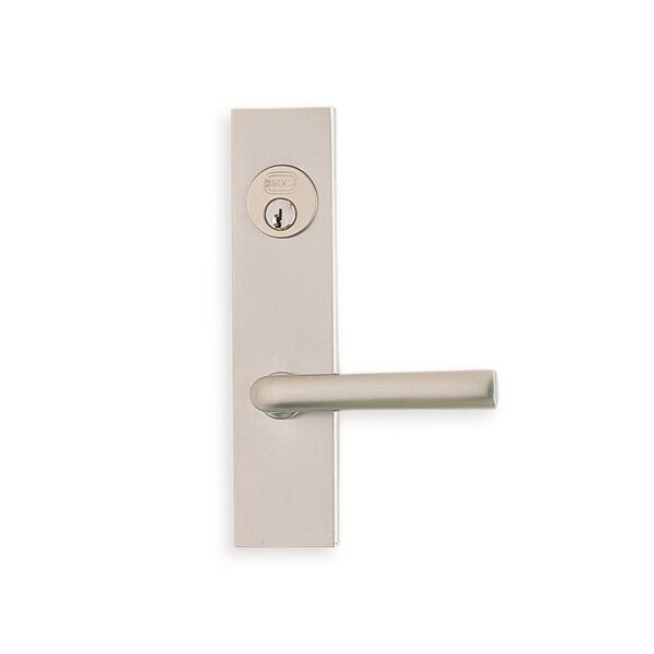 LH 368 Lever 4000 Plate Double CYL 234BS Mortise Lock Satin Chrome