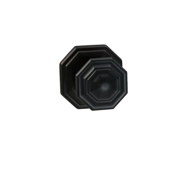 Knob 2-5/8" Rose Pass 2-3/4" BS Full Lip 1-3/4" Doors ORB 201