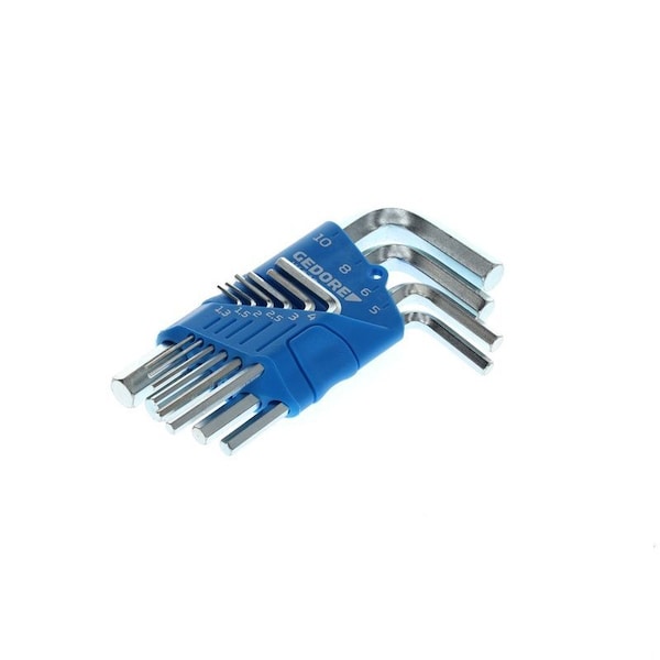 10 Piece Metric L-Shape Hex Key Set, H 42-10