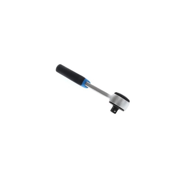 72 Geared Teeth Ratchet, Reversible, 1/4", 129mm, Chrome