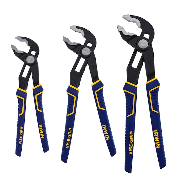 GrooveLock Pliers Kit Bag Set, 3 pcs.