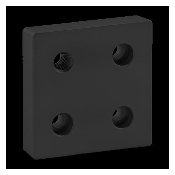 Corner Tap Base Plate, 3"X3" 1/2-13 Tap